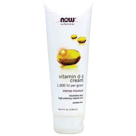 NOW Foods Vitamin D-3 Cream - 118 ml.