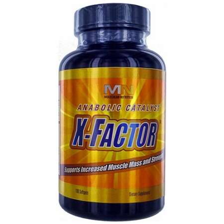 Molecular Nutrition X-Factor, Anabolic Catalyst - 100 softgels