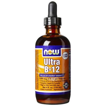 NOW Foods Vitamin B-12 Ultra, Liquid - 118 ml.