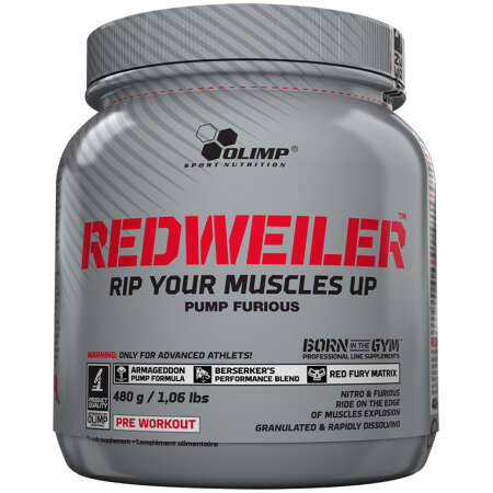 Olimp Nutrition RedWeiler, Blueberry Madness - 480g
