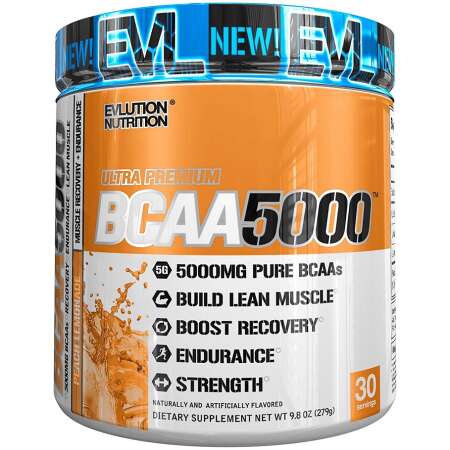 EVLution Nutrition BCAA 5000, Blue Raz - 240g
