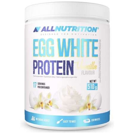Allnutrition Egg White Protein, Vanilla - 510g