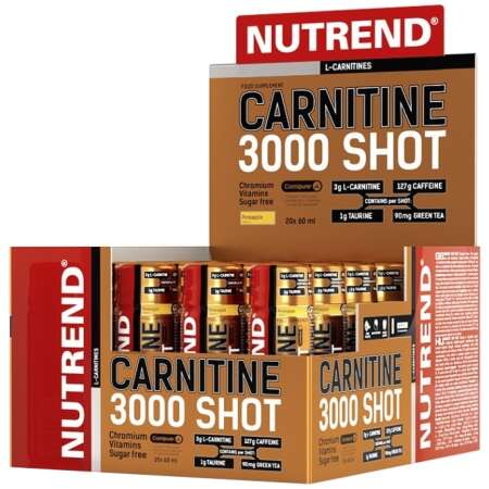 Nutrend Carnitine 3000 Shot, Pineapple - 20 x 60 ml.