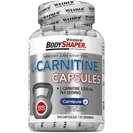 Weider L-Carnitine Capsules - 100 caps