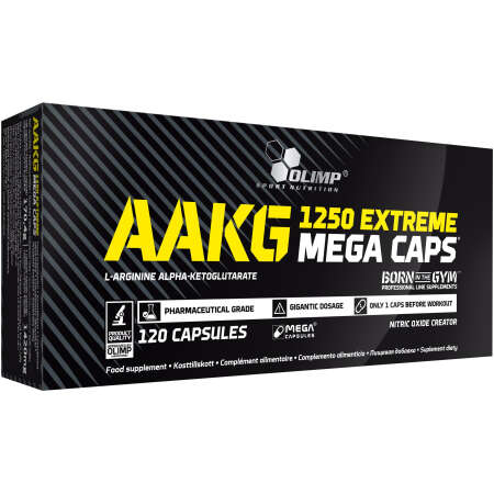 Olimp Nutrition AAKG Extreme Mega Caps - 120 caps