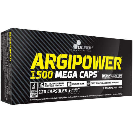 Olimp Nutrition Argi Power 1500, Mega Caps - 120 caps