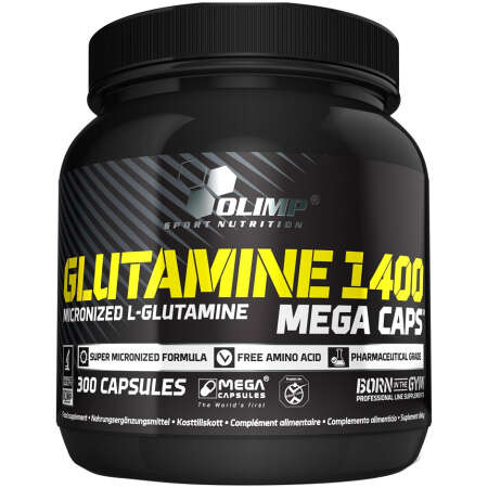 Olimp Nutrition Glutamine Mega Caps - 300 caps