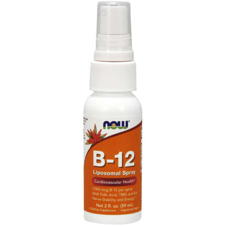 NOW Foods Vitamin B-12, Liposomal Spray - 59 ml.