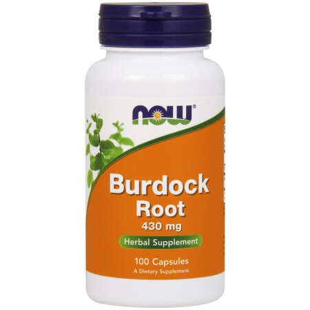 NOW Foods Burdock Root, 430mg - 100 capsules
