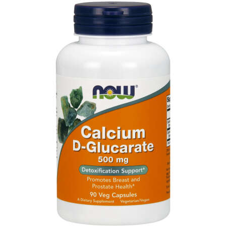 NOW Foods Calcium D-Glucarate, 500mg - 90 vcaps