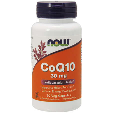 NOW Foods CoQ10, 30mg - 60 vcaps
