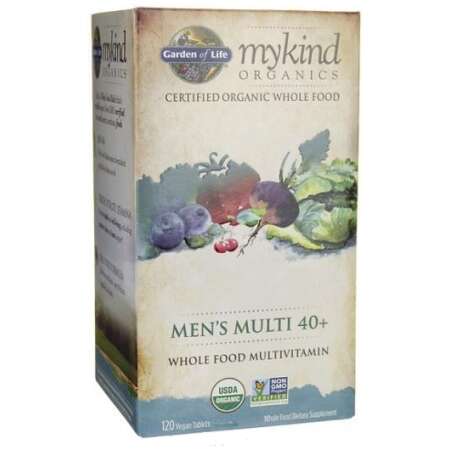Garden of Life Mykind Men's Multi 40+ - 120 vegan tablets