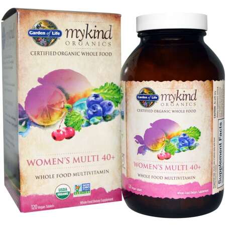 Garden of Life Mykind Women's Multi 40+ - 120 vegan tablets