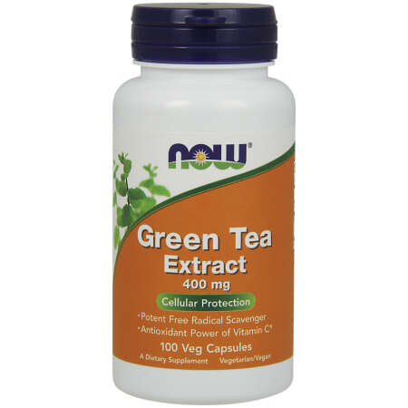 NOW Foods Green Tea Extract, 400mg - 100 vcaps