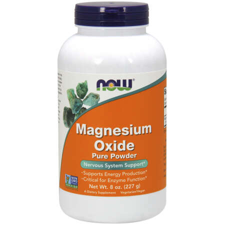 NOW Foods Magnesium Oxide, Pure Powder - 227g