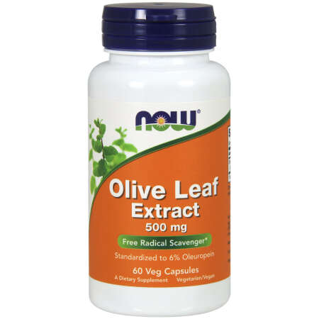 NOW Foods Olive Leaf Extract, 500mg - 60 vcaps