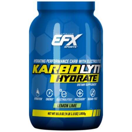 EFX Sports Karbolyn Hydrate, Lemon Lime - 1856g