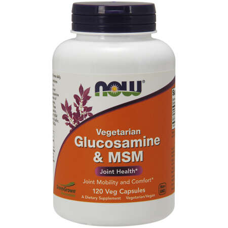 NOW Foods Glucosamine & MSM Vegetarian - 120 vcaps