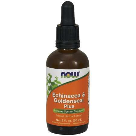 NOW Foods Echinacea & Goldenseal Plus - 60 ml.