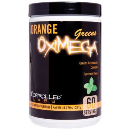 Controlled Labs Orange OxiMega Greens, Spearmint Flavor - 327g