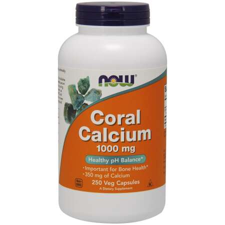 NOW Foods Coral Calcium, 1000mg - 250 vcaps