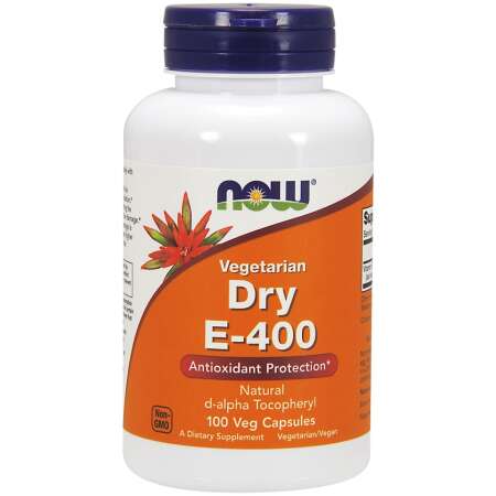 NOW Foods Vitamin E-400 Dry, Vegetarian - 100 vcaps