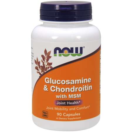 NOW Foods Glucosamine & Chondroitin with MSM - 90 caps