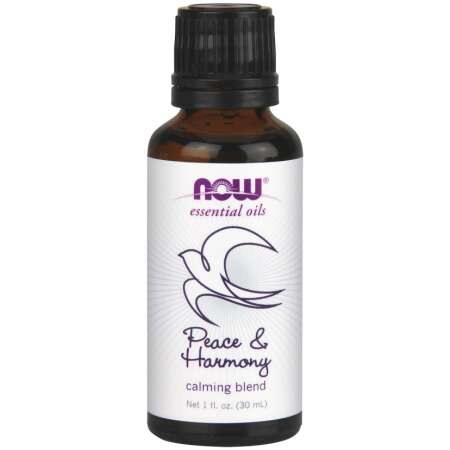 NOW Foods Essential Oil, Peace & Harmony Oil Blend - 30 ml.