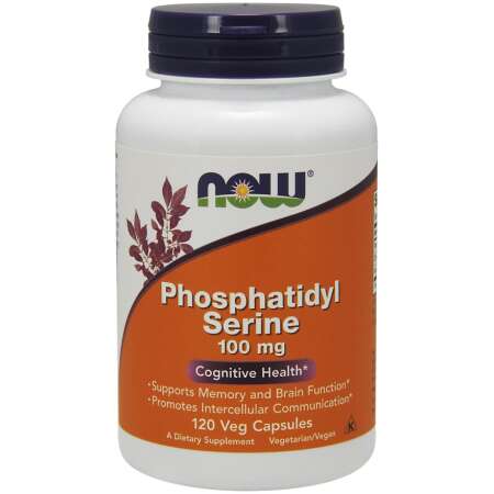 NOW Foods Phosphatidyl Serine, 100mg - 120 vcaps