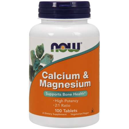 NOW Foods Calcium & Magnesium - 100 tablets