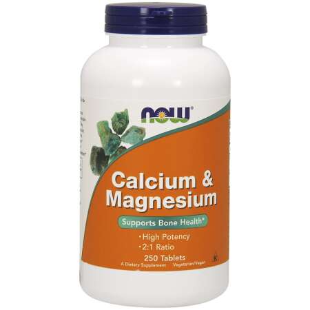 NOW Foods Calcium & Magnesium - 250 tablets