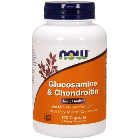 NOW Foods Glucosamine & Chondroitin with Trace Mineral Concentrate - 120 caps