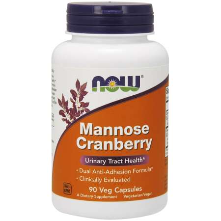 NOW Foods Mannose Cranberry - 90 vcaps