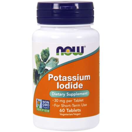 NOW Foods Potassium Iodide, 30mg - 60 tabs