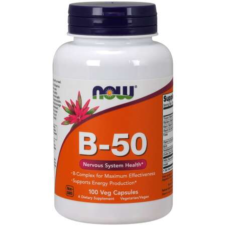 NOW Foods Vitamin B-50 - 100 vcaps