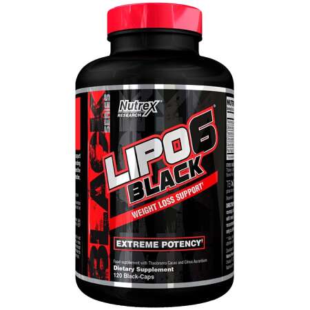 Nutrex Lipo-6 Black - 120 liquid caps