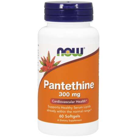 NOW Foods Pantethine, 300mg - 60 softgels