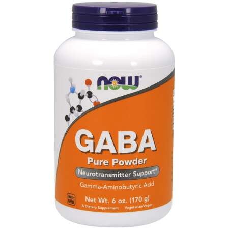 NOW Foods GABA, Pure Powder - 170g