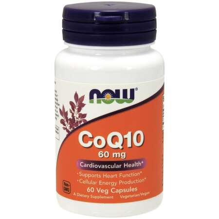 NOW Foods CoQ10, 60mg - 60 vcaps