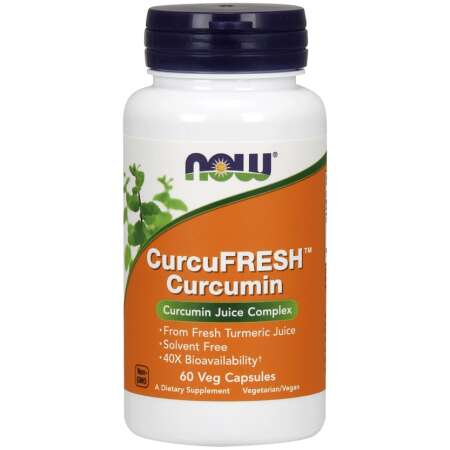 NOW Foods CurcuFRESH Curcumin, Capsules - 60 vcaps