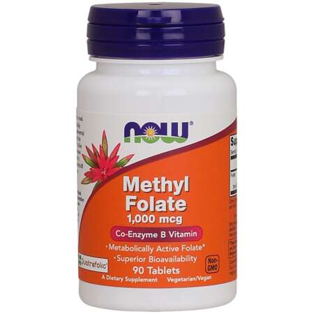 NOW Foods Methyl Folate, 1000mcg - 90 tabs