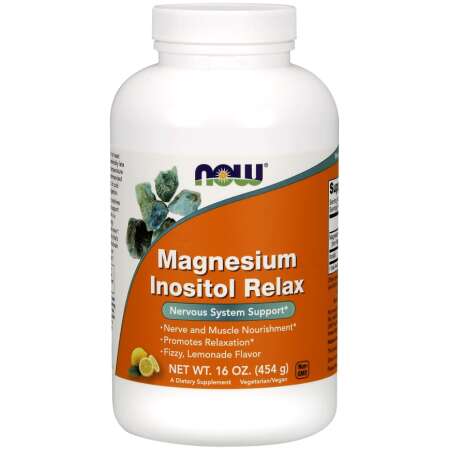 NOW Foods Magnesium Inositol Relax Powder - 454g