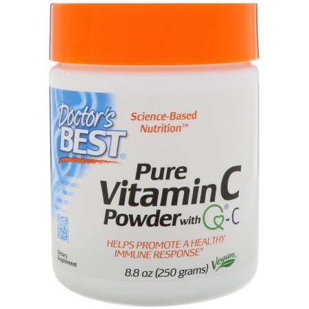 Doctor's Best Pure Vitamin C Powder with Quali-C - 250g