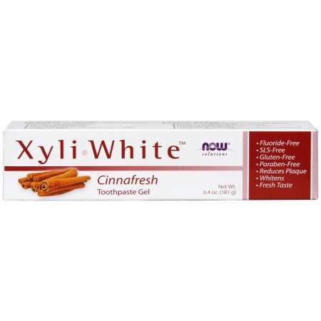 NOW Foods XyliWhite, Cinnafresh Toothpaste Gel - 181g