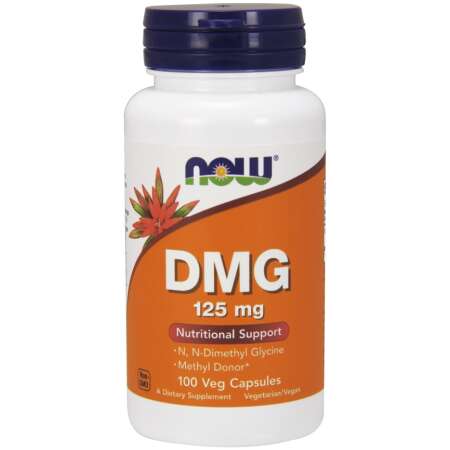 NOW Foods DMG (Dimethylglycine), 125mg - 100 vcaps