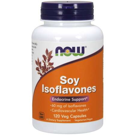 NOW Foods Soy Isoflavones - 120 vcaps