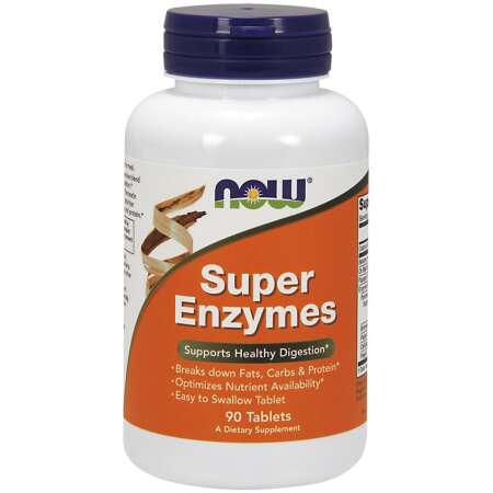 NOW Foods Super Enzymes - 90 tabs
