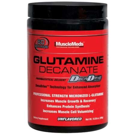 MuscleMeds Glutamine Decanate, Unflavored - 300g
