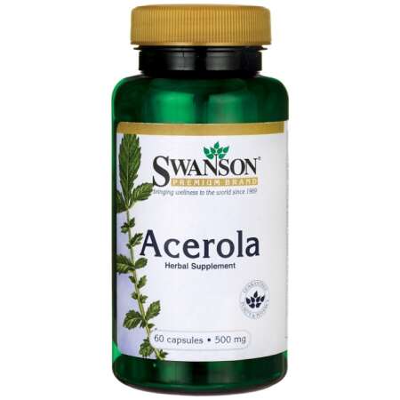 Swanson Acerola, 500mg - 60 caps