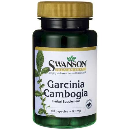 Swanson Garcinia Cambogia 5:1 Extract, 80mg - 60 caps